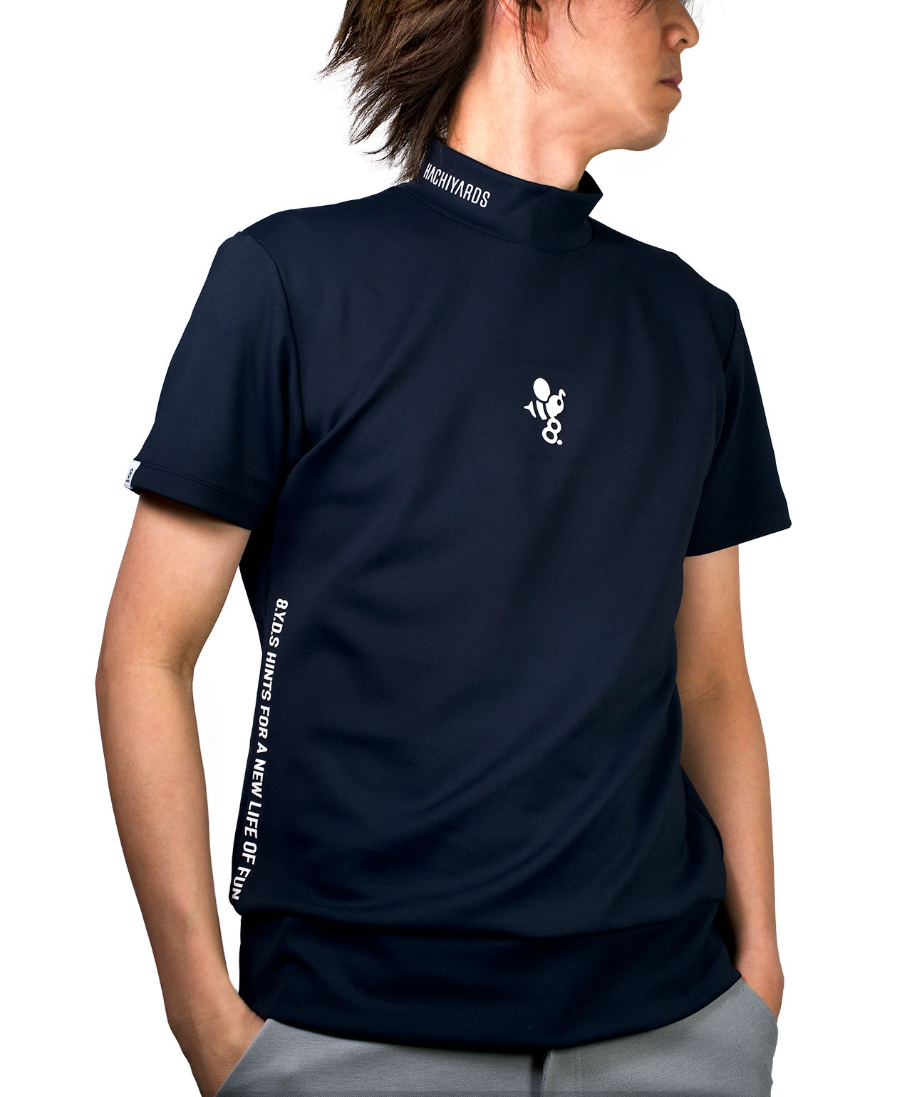 ハチヤーズモックネックシャツ