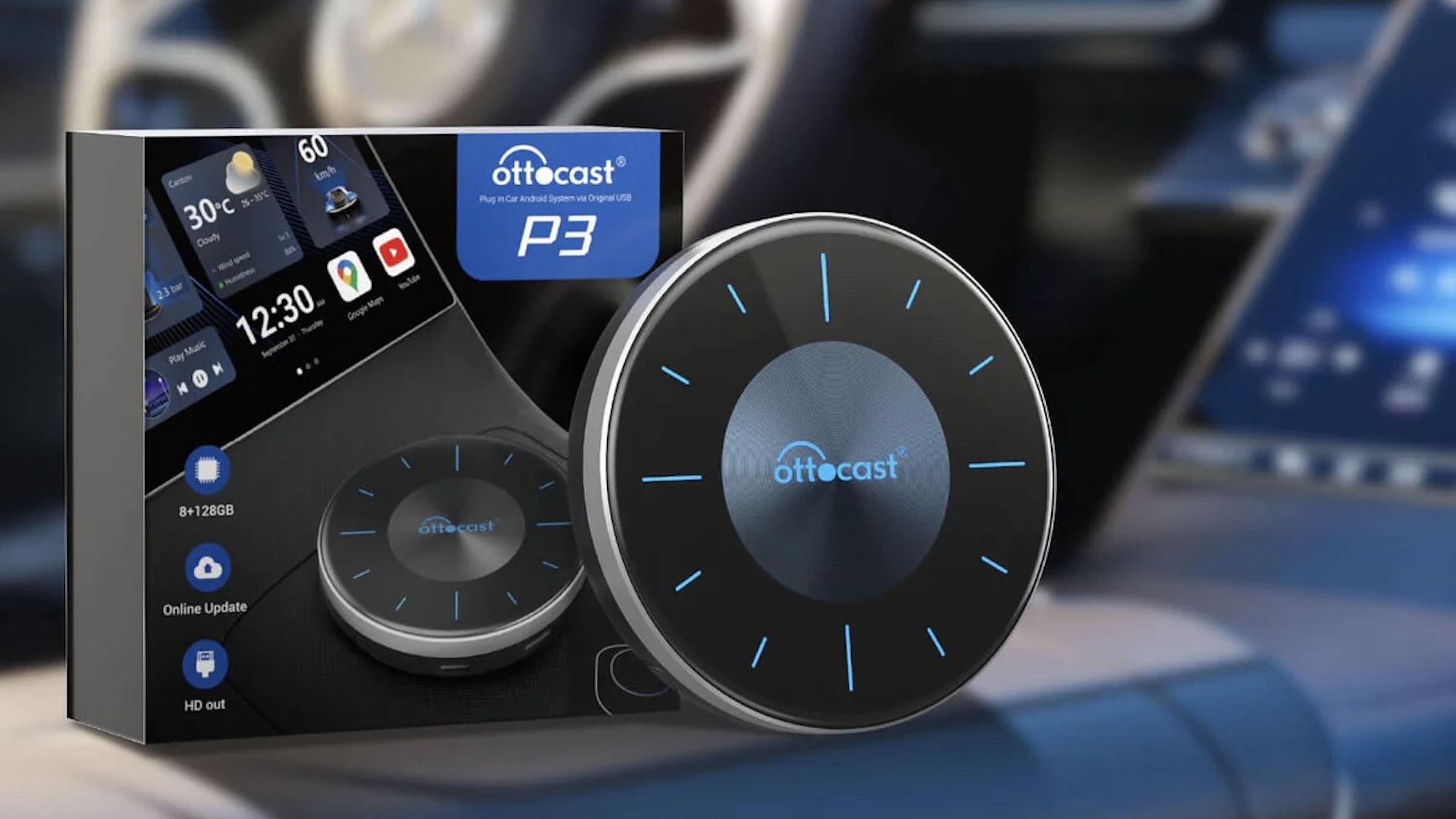 Ottocast Aibox P3 gives customization for your favorite apps, and
