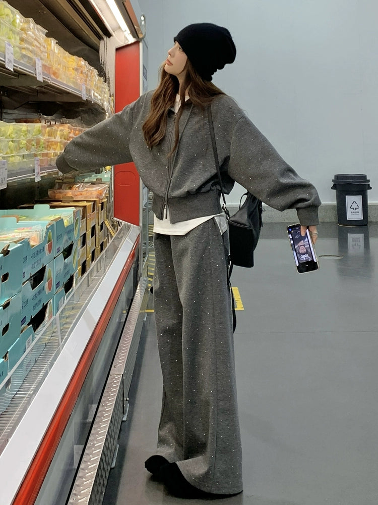 ラインストーンスウェットセットアップ KDS303 – 100StarS