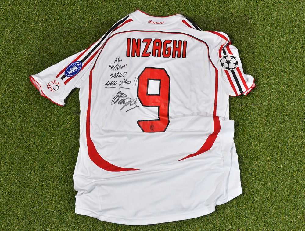 06-07 ACミラン INZAGHI 背番号9 チャンピオンズリーグシャツ 06⁄07 AC
