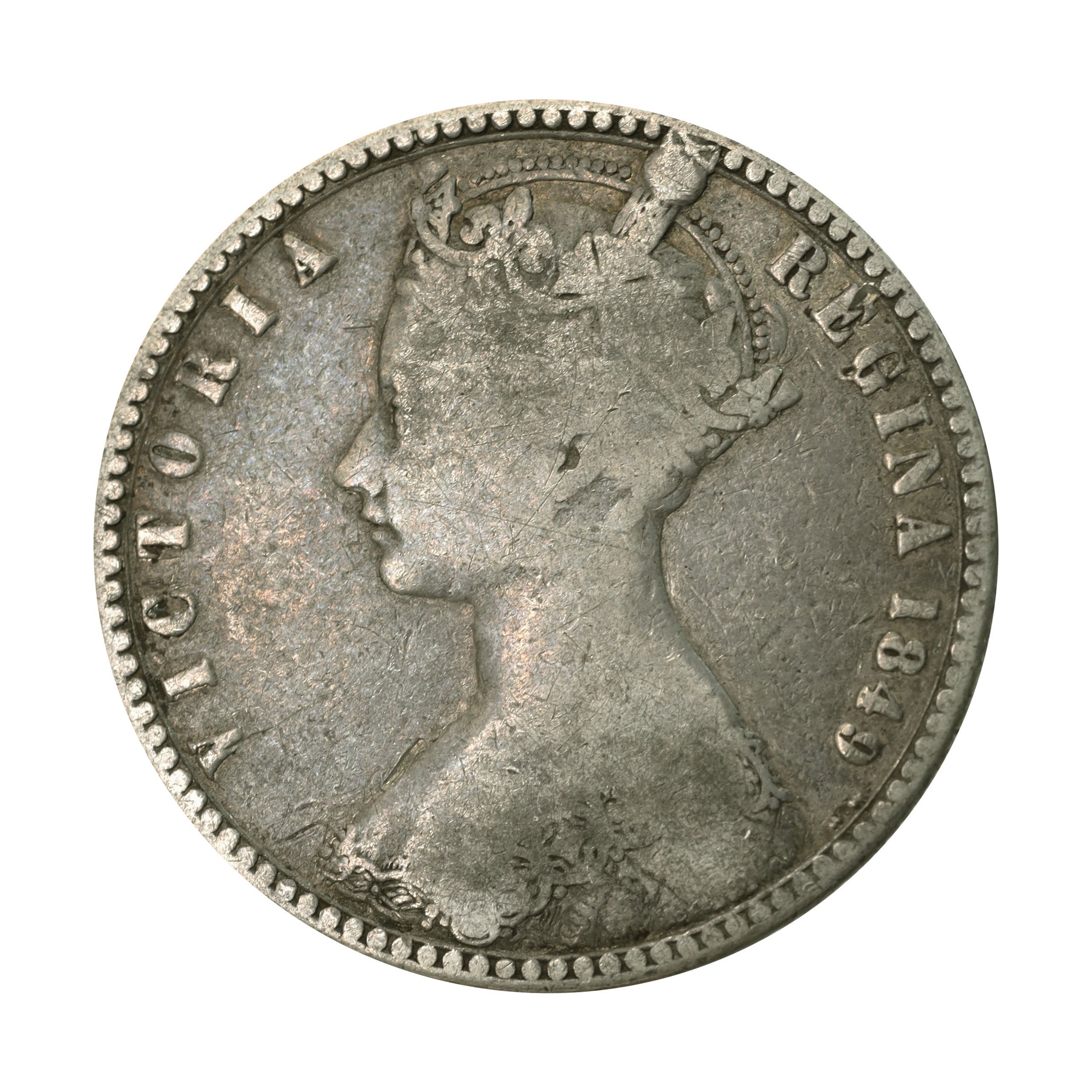 イギリス 1900年 6ペンス 銀貨 ビクトリア トーン Great Britain