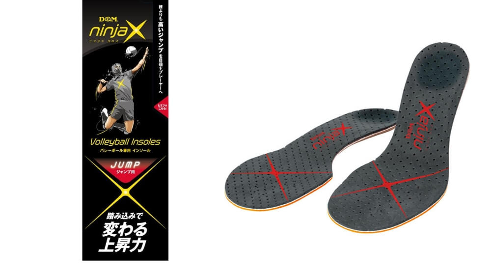 D＆M ninjaX バレーボール ジャンプ インソール Mサイズ DMS-108991