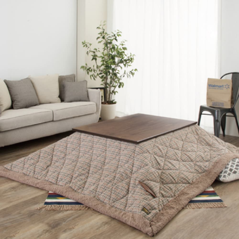 東谷 フラットヒーターコタツテーブル ブラウン KT-303｜うさマート