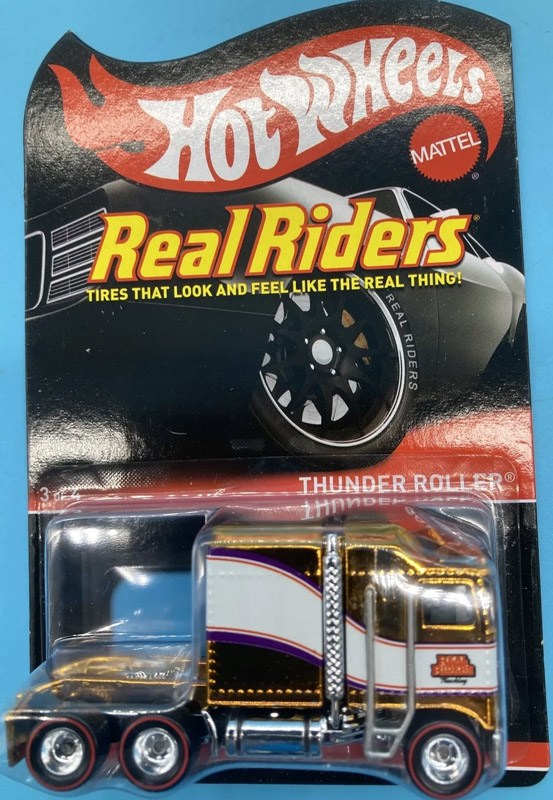 2015 Hot Wheels Thunder Roller RLC Exclusive Release Real Riders