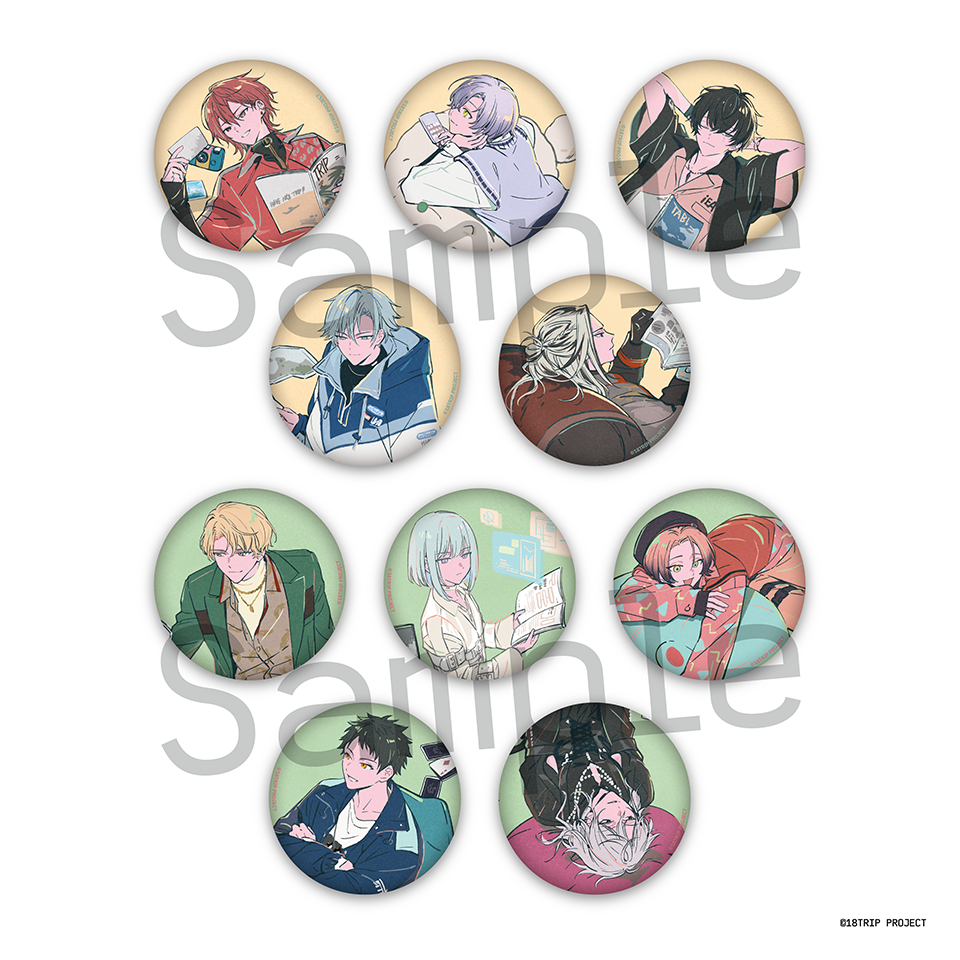 18TRIP Cassette #01~05』カセットイラストグッズ発売決定！ | 【公式