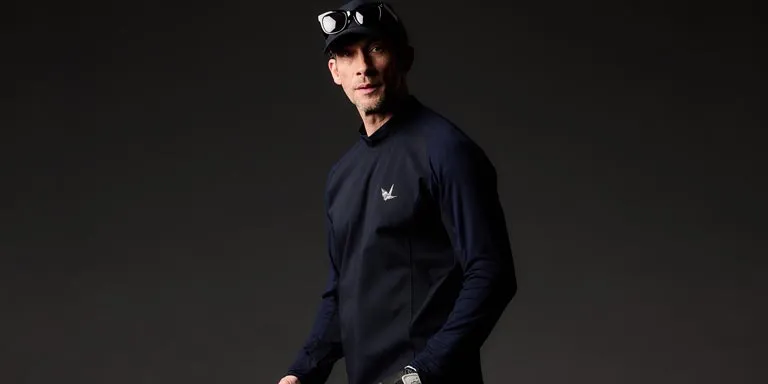 メンズゴルフ ポロシャツ モックネック | 1PIU1UGUALE3 GOLF(ウノピゥ