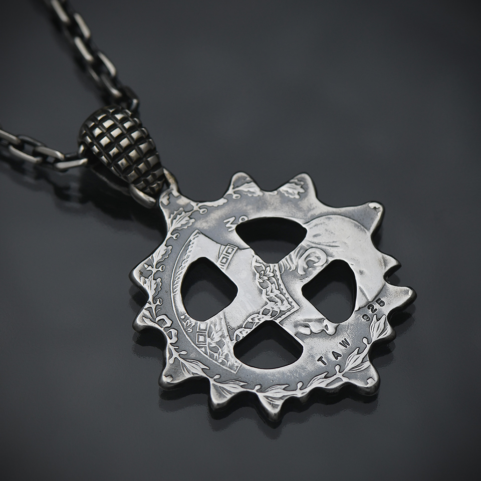 SV925 メキシココインモチーフ・リバーシブル・サンホイール