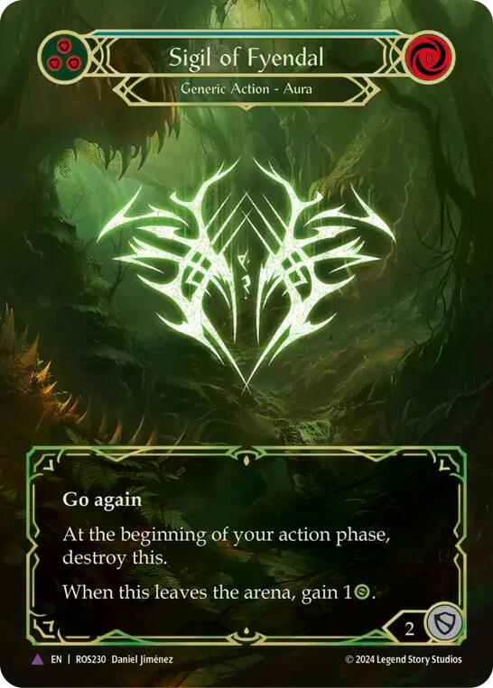 Sigil of Fyendal (Marvel) - Rosetta - Flesh and Blood TCG