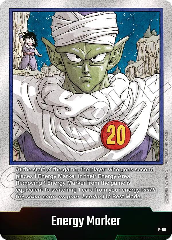 Energy Marker (E-55) - Fusion World Energy Markers - Dragon Ball