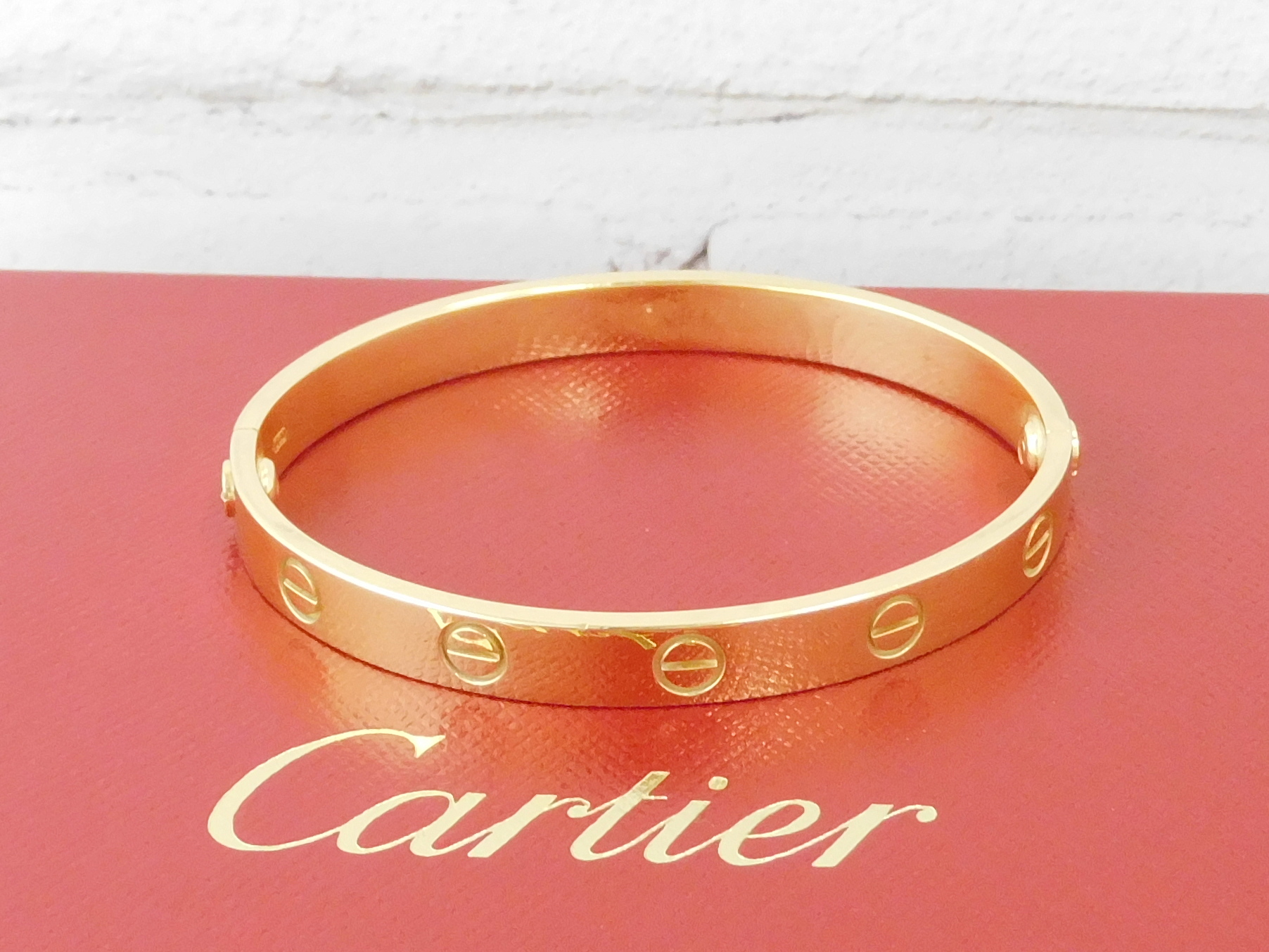 カルティエ ラブブレスレット 750YG｜郡山のまじめな買取専門店Tamaki