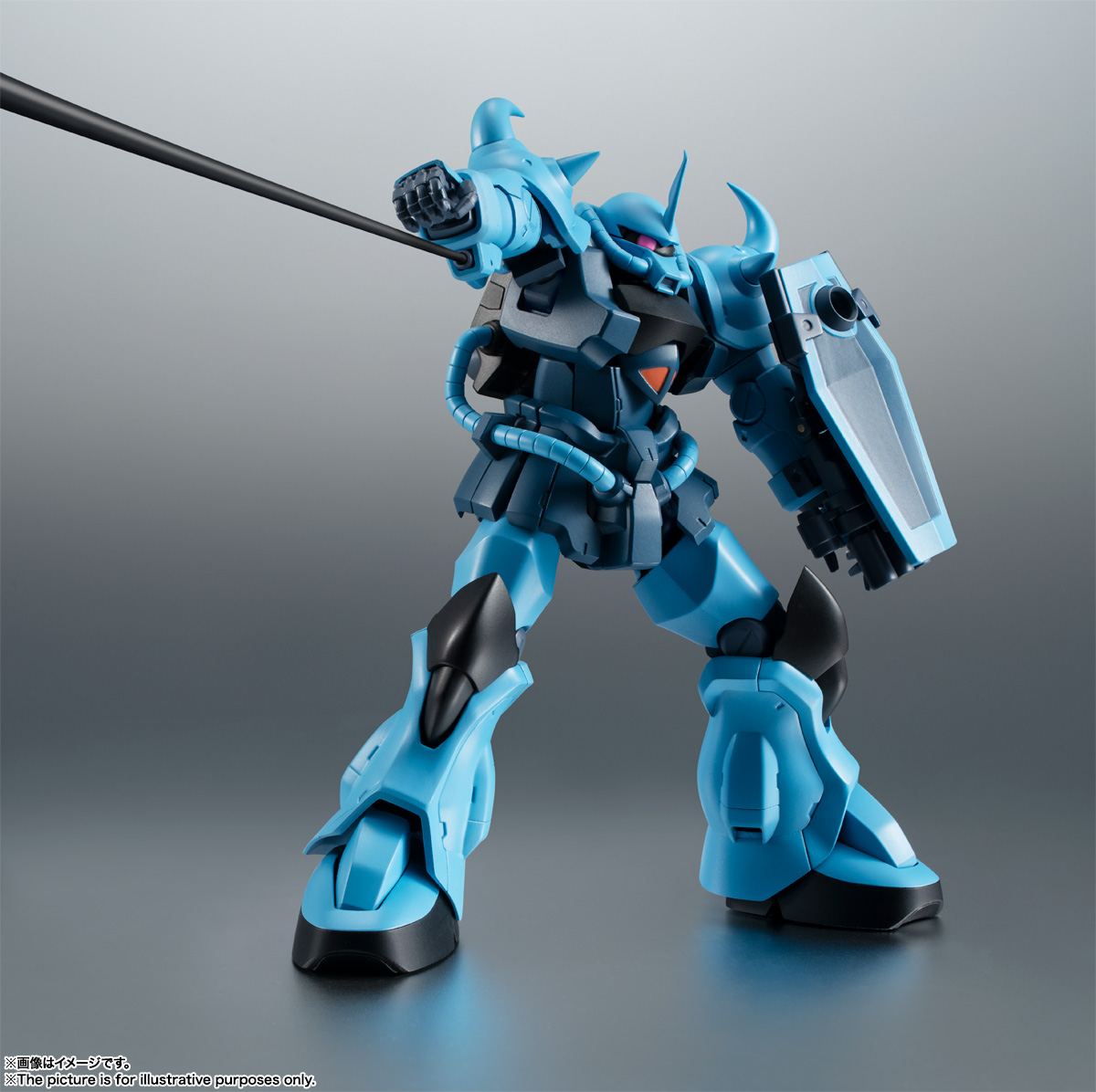 ロボット魂　GOUF CUSTOM ROBOT魂 ＜SIDE MS＞ MS-07B-3 グフ・カスタム ver. A.N.I.M.E. | 魂ウェブ
