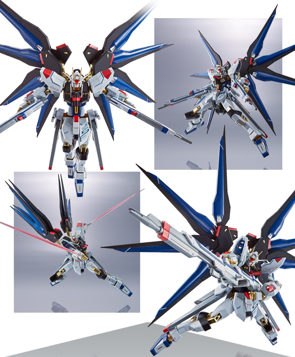 METAL ROBOT魂 ストライクフリーダムガンダム スペシャルページ | 魂ウェブ