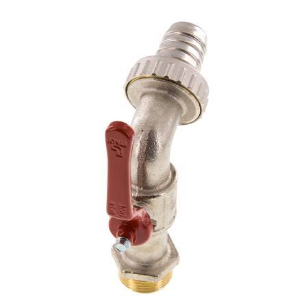 G 1 inch Brass 2-Way Faucet Ball Valve | Tameson.com