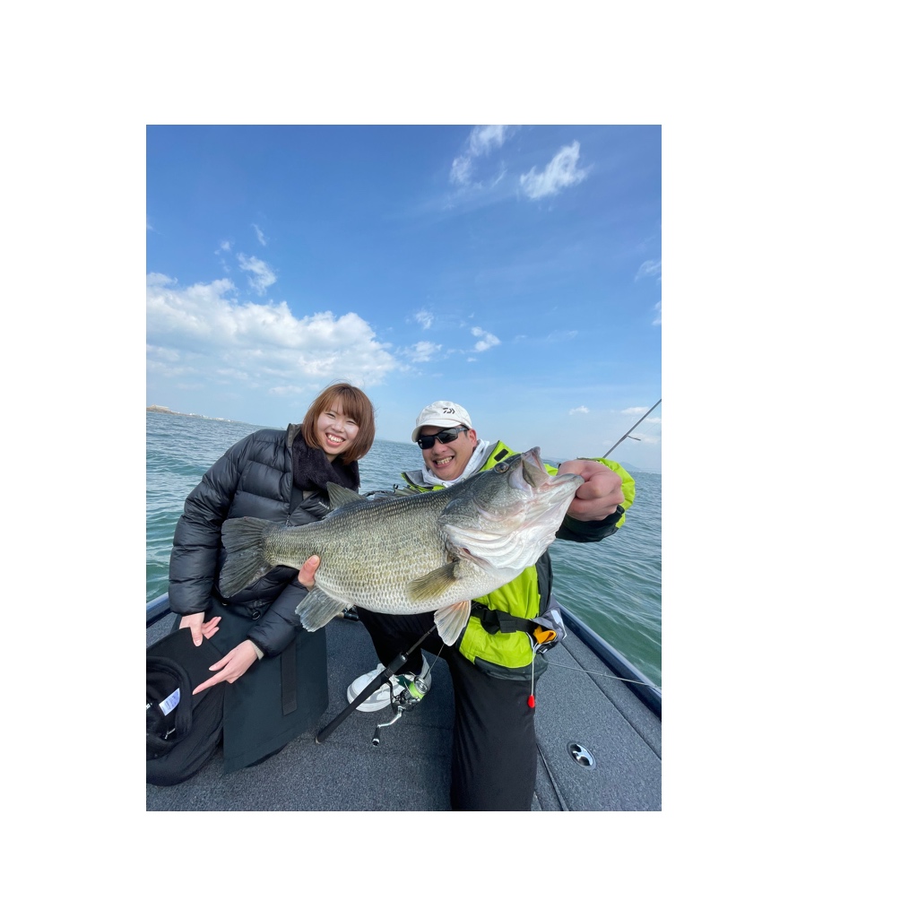 初めての60アップ - 琵琶湖のバス釣りガイド ガイドサービスタナカ