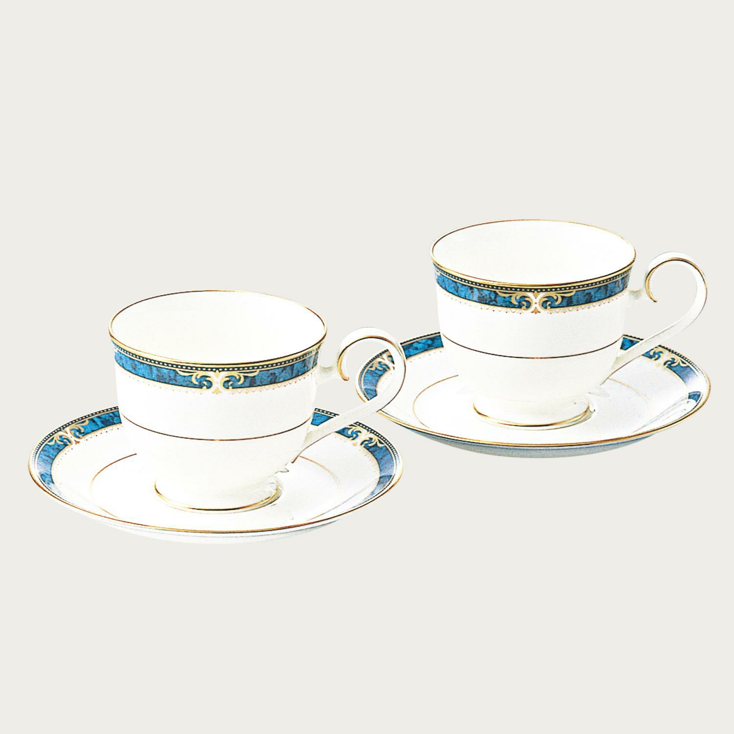 ハミングブルー カップ&ソーサーペア | ノリタケ食器公式オンライン