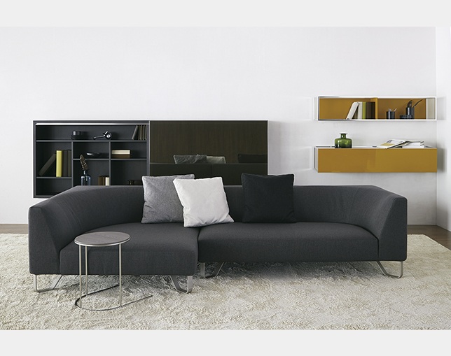 VASCA 170右アームソファ ＋ ディープタイプ125 左アームソファ