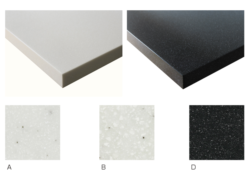 ヴィネ 人工大理石天板(W90～180×H3cm)税込￥143,000～ | 高野木工株式会社