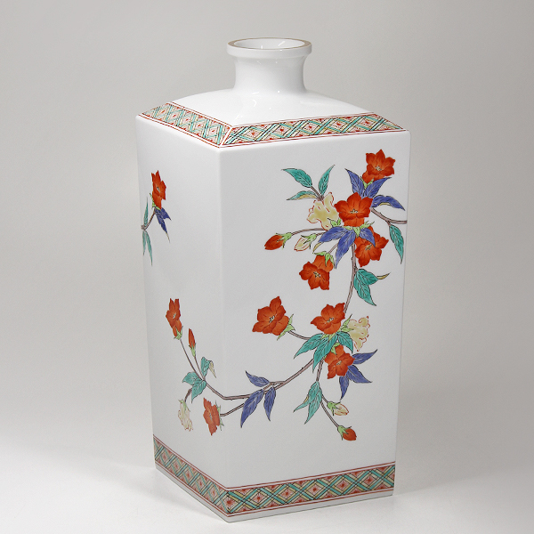 十四代柿右衛門 「錦 牡丹文 酒器」』共箱 ぐい呑 お猪口