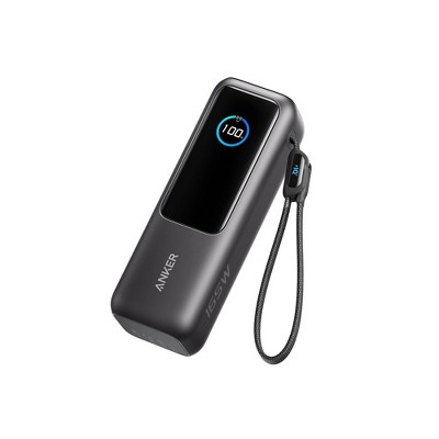 Anker 9600mAh 65W Prime Power Bank Fusion - Black: Dual Device