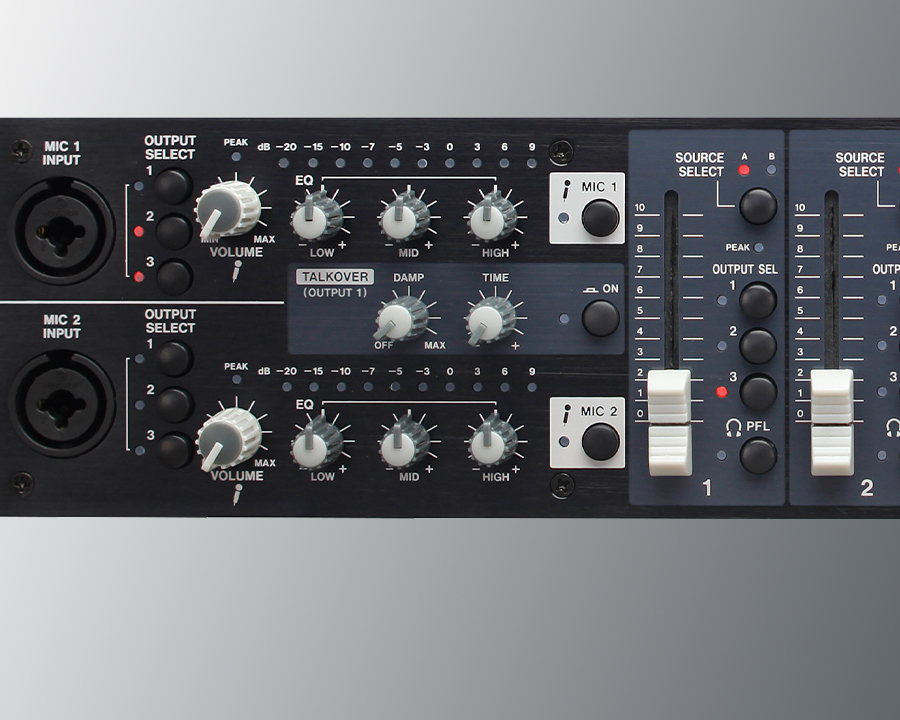 XS-8 | Professional Two-Channel DJ Mixer | TASCAM - International