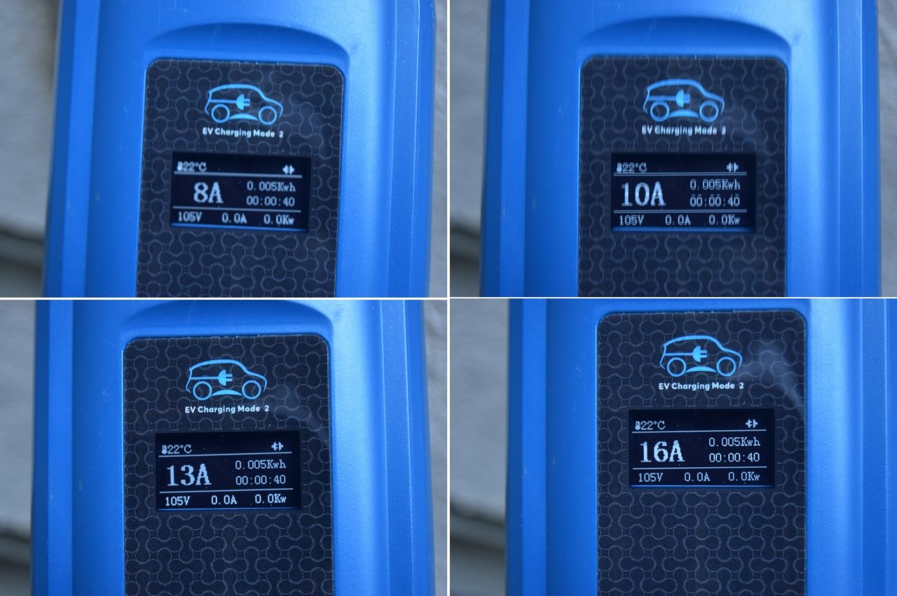 amazonで売られてる「JRBRO」のEV充電器が意外と凄い。100Vでも200V