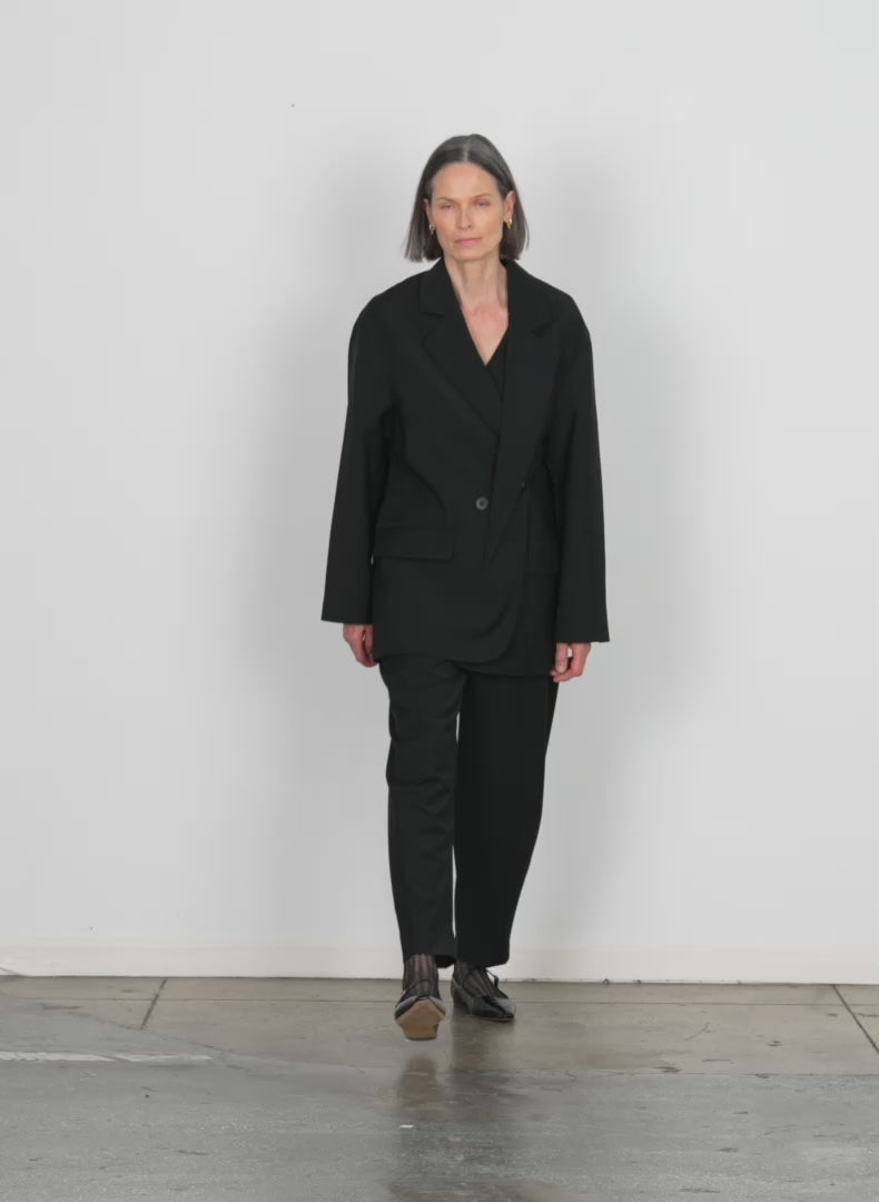 Tropical Wool Sculpted Trouser – Tibi Official