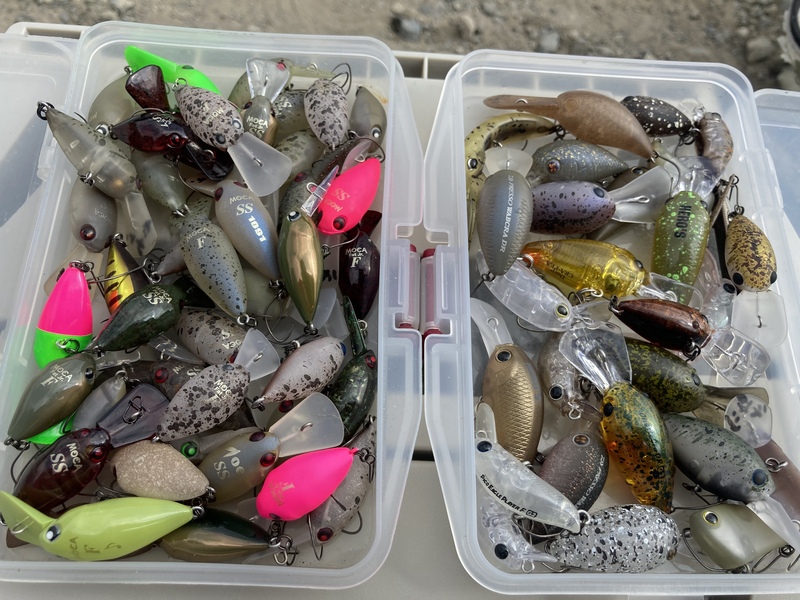 エリアトラウトをクランクベイトで攻略！サイズや波動の違いを使い分け