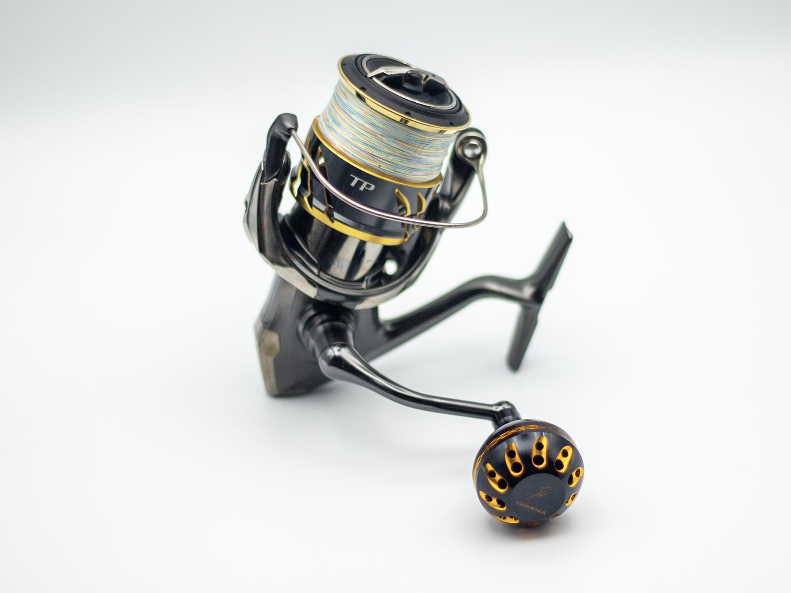 20ツインパワーのハンドルノブをゴメクサスにカスタマイズ！【画像付き