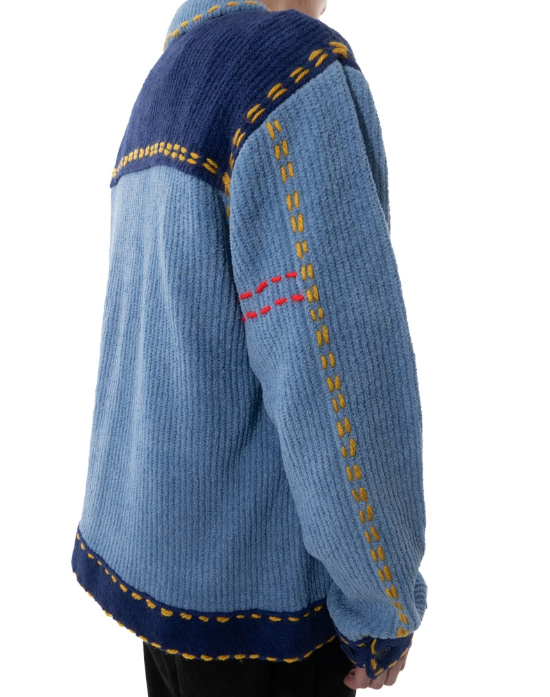 PHINGERIN フィンガリン PG1 KNIT・サックス×ブルー - tity