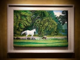 上鈴木正一 油絵原画「ゴールドシップ」コレクション4 | サラブレッド