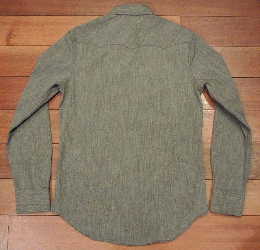 RRLダブルアールエル ブラックシャンブレー ウエスタンシャツ(S) - 7th