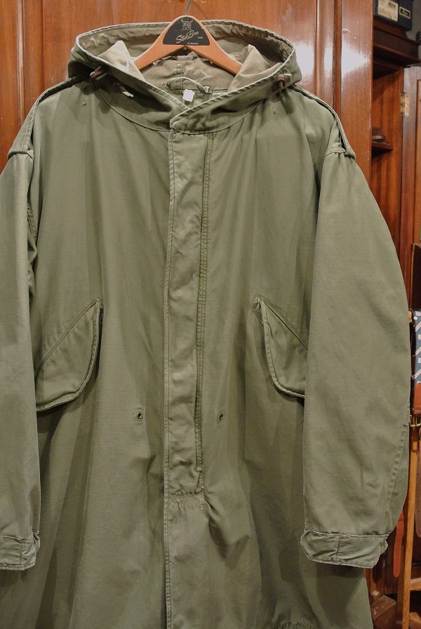 USED 50's U.S.ARMY M-51 初期タイプ フィッシュテールパーカー【S