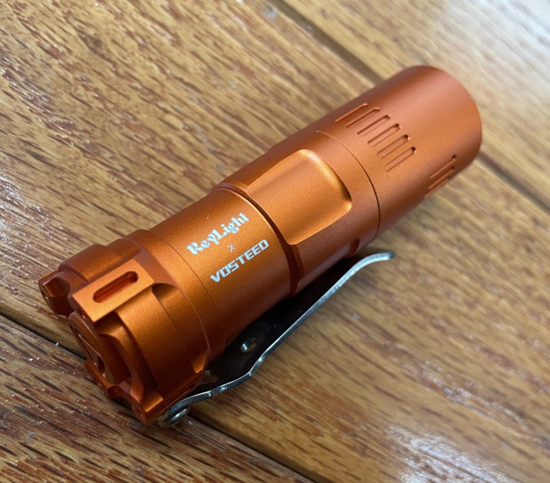 Vosteed Reylight Rook Flashlight review – Pack a parcel of photons