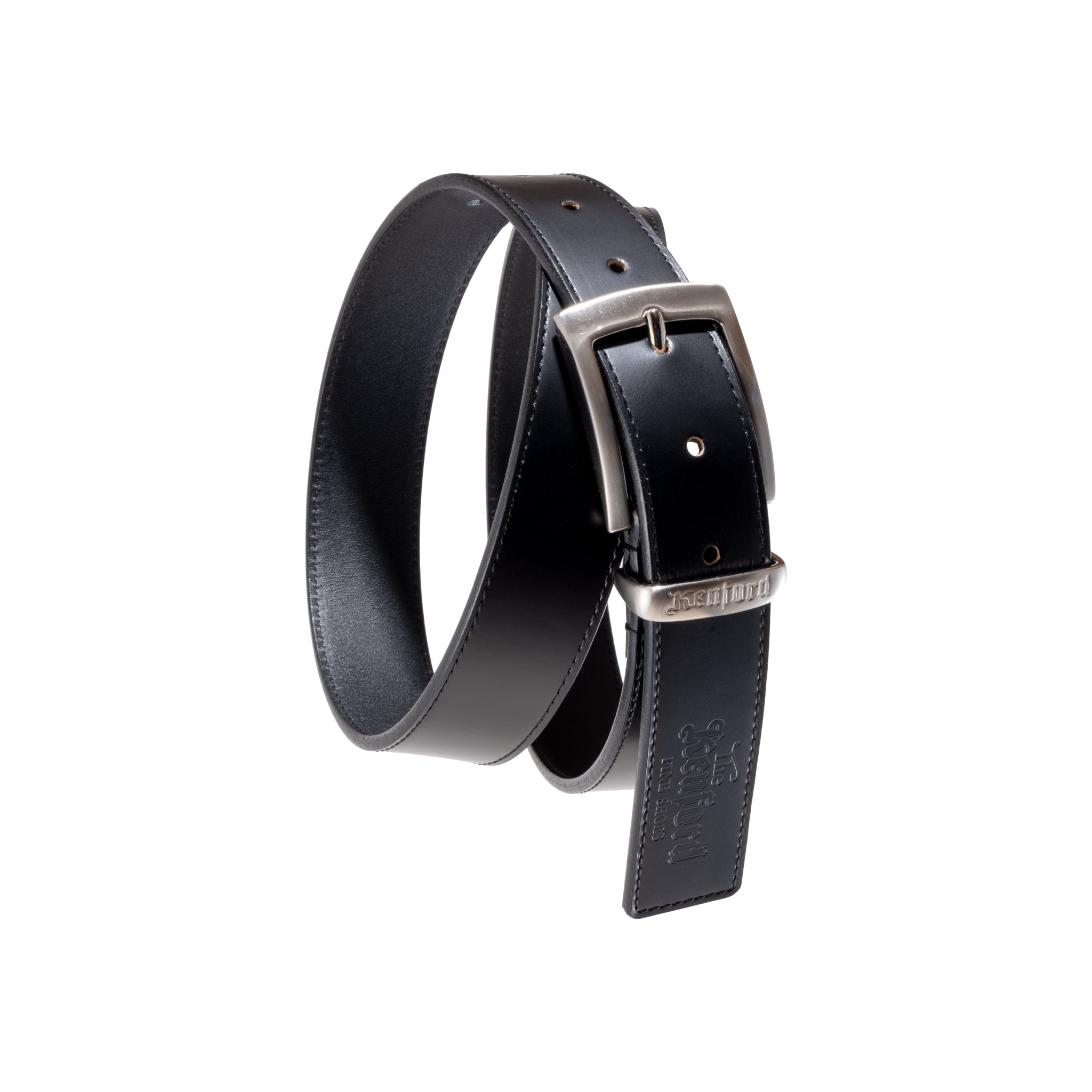 THE KENFORD FINESHOES Official Online Store LEATHER BELT / BLACK