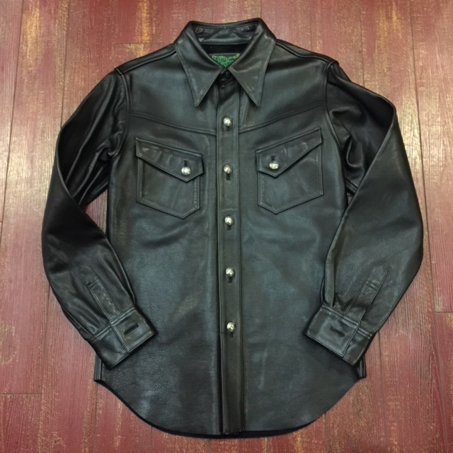 フェローズ ディアスキン レザーウエスタンシャツ 811CS - ザ