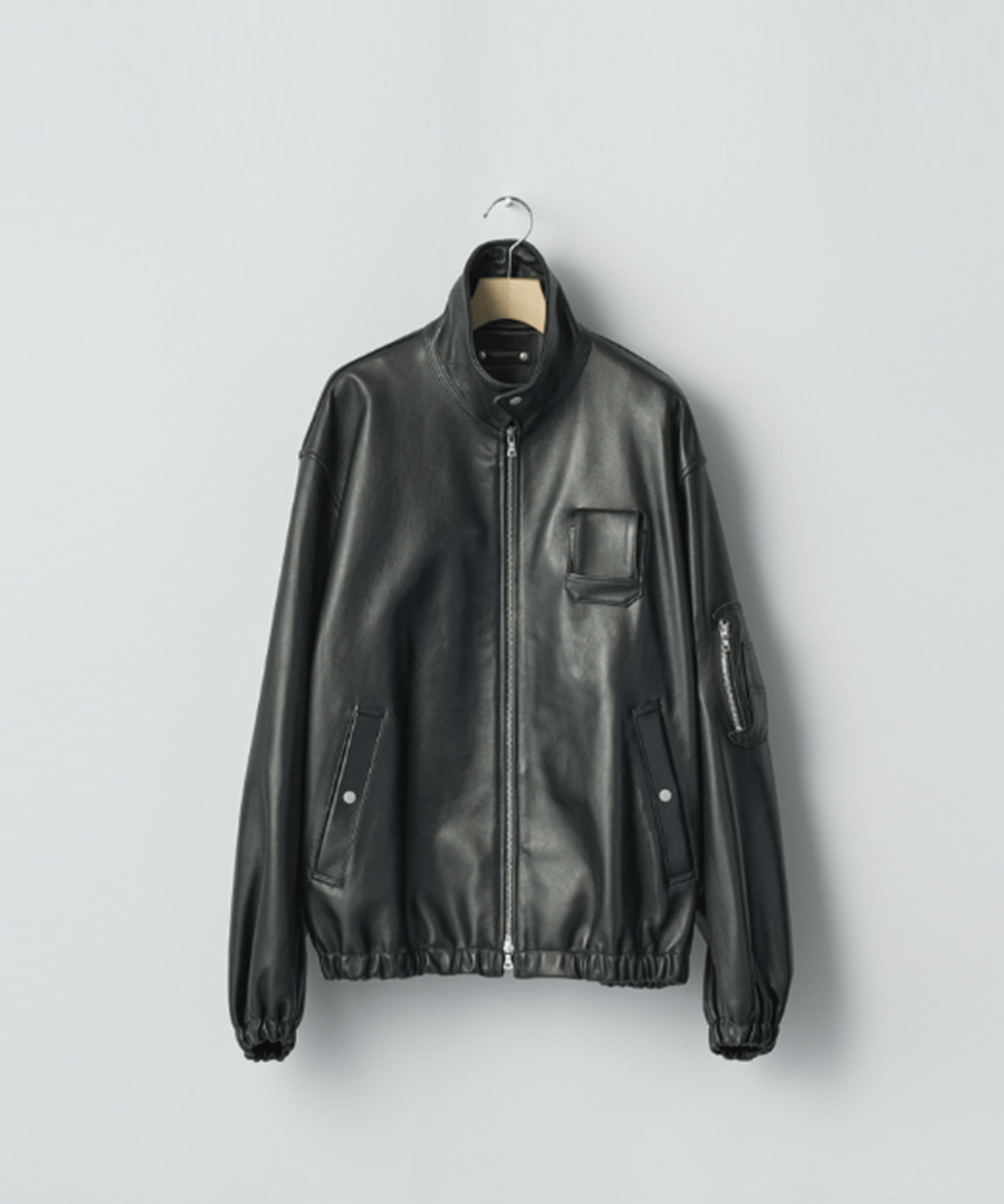 SHEEP LEATHER FLIGHT JACKET | SSSTEIN