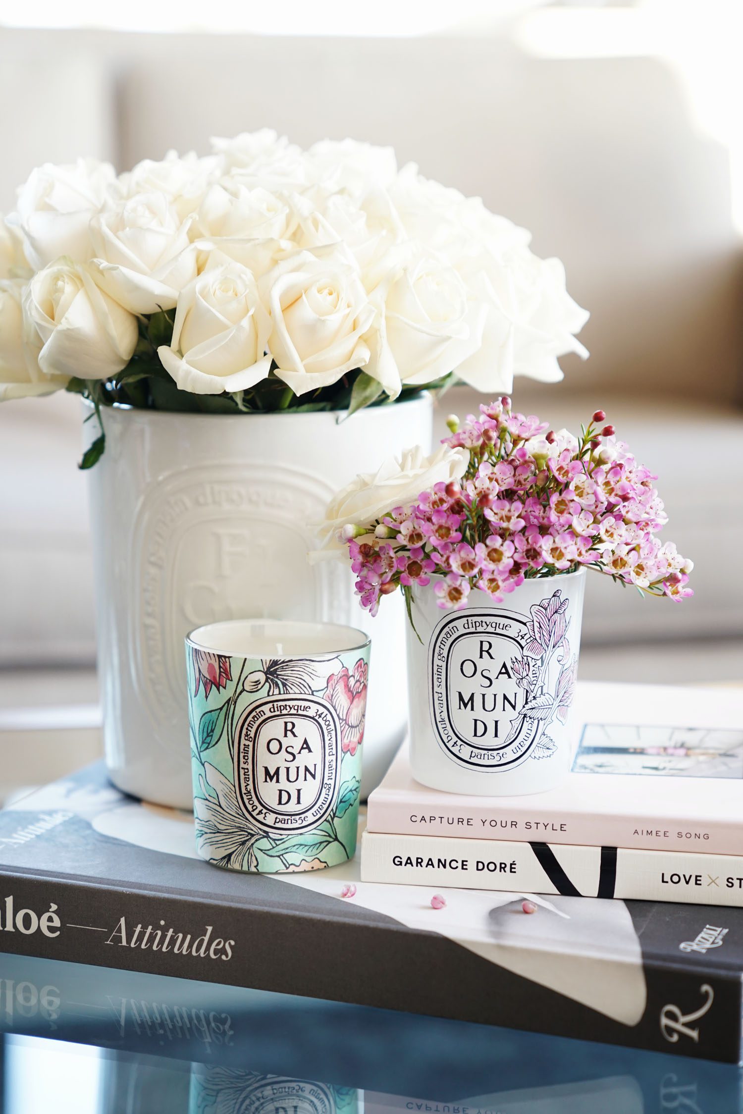 Diptyque Rosa Mundi Candle 2017 Launch - The Beauty Look Book