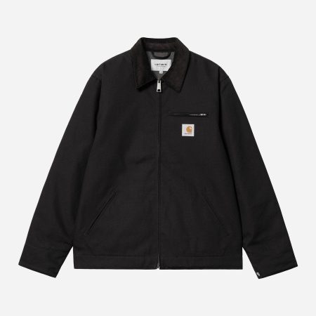 Carhartt WIP Alma Regular Fit Long Sleeve Jacket - Black Stoned