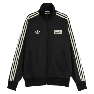 Adidas Oasis Black Track Jacket | Adidas Black Jacket