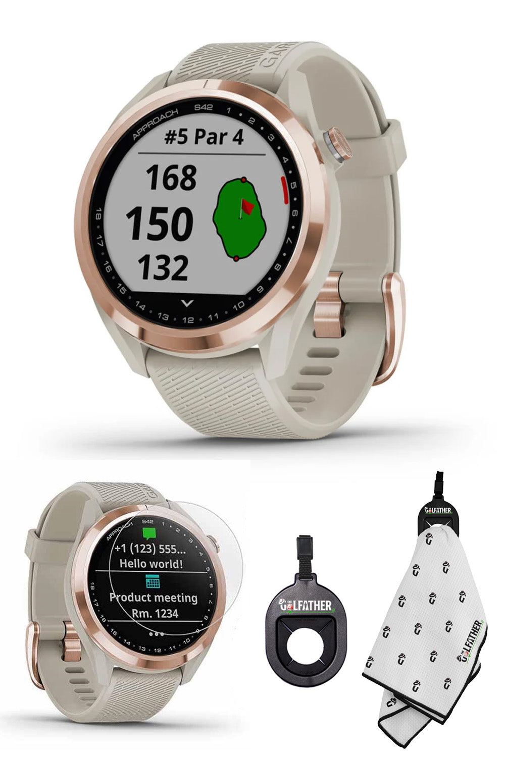 Garmin Approach S42 Golf GPS Watch | The Golfather | Get 3x Air