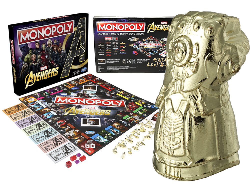 Avengers News | Monopoly: Marvel Avengers Edition | The Pop Insider