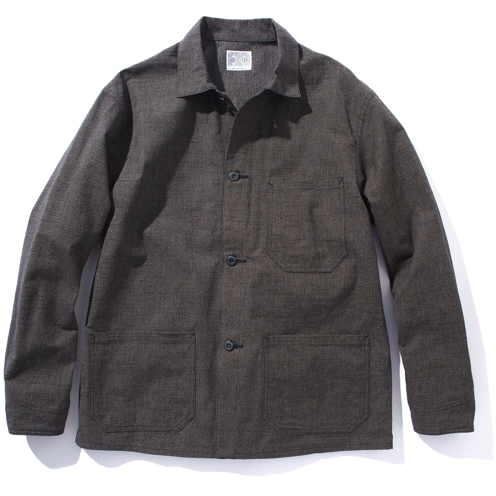 8HU CHAMBRAY CHORE COAT – The Real McCoy's