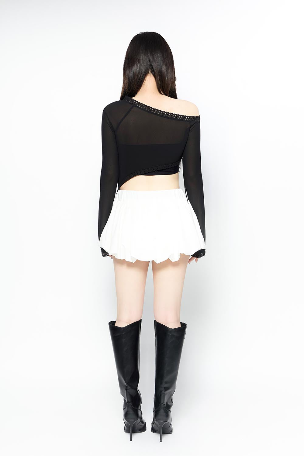 THEREDTHREAD / ザレッドスレッド】S ring balloon skirt