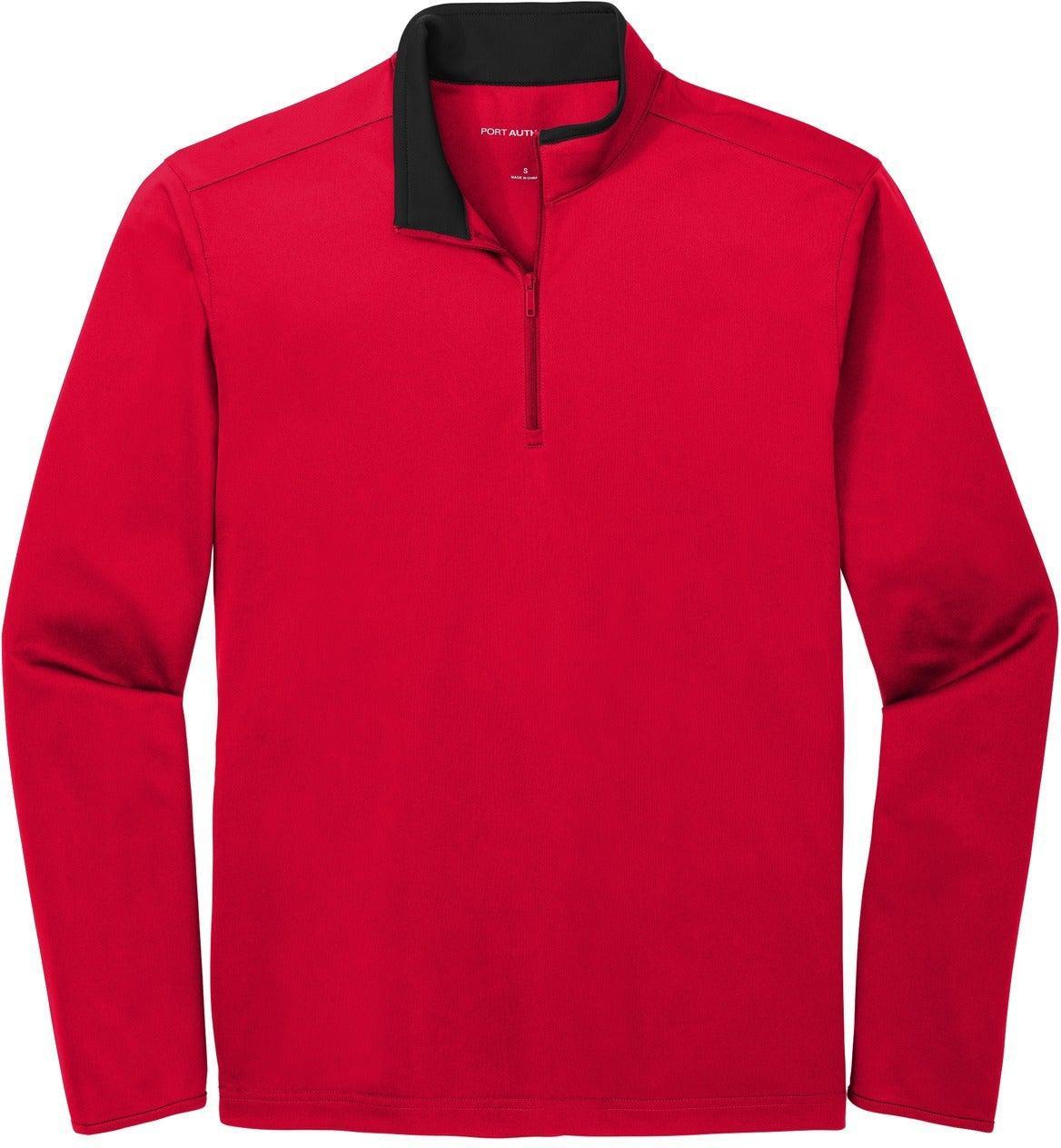 Port Authority K584 Quarter-Zip Pullover with Custom Embroidery
