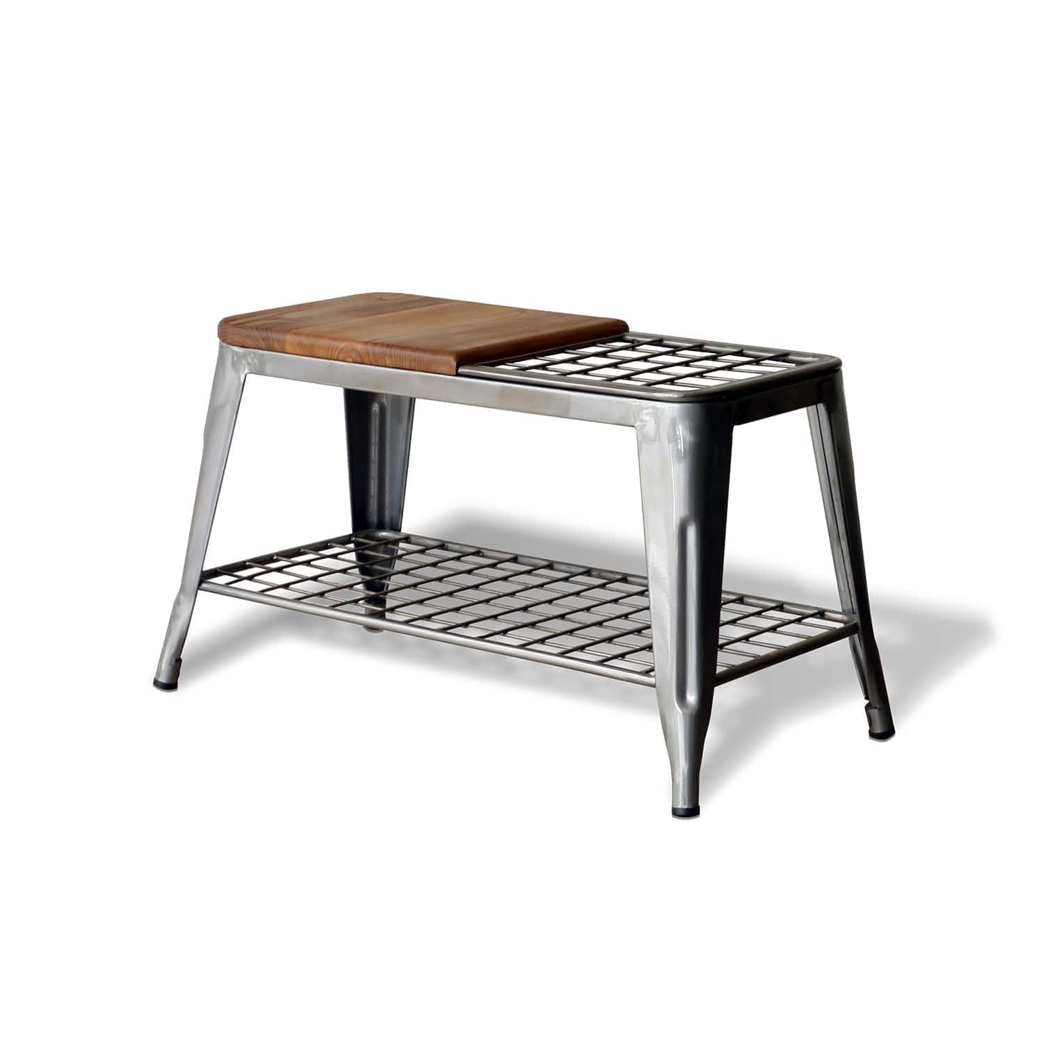 楽天市場】玄関 ベンチ（カラーシルバー）（インテリア・寝具・収納