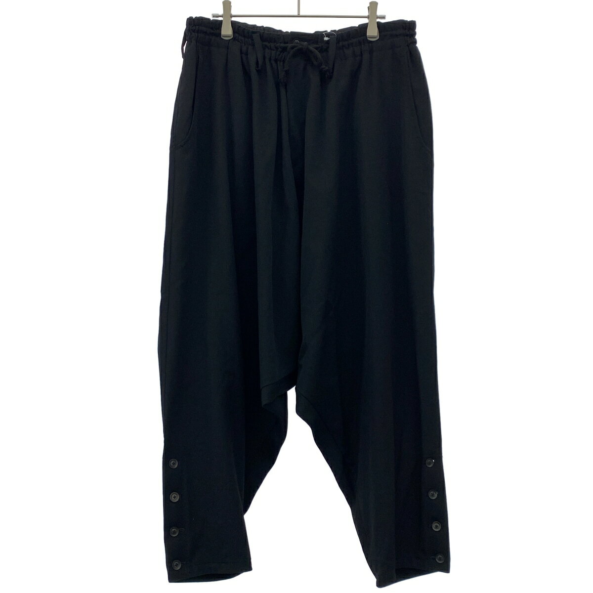楽天市場】ヨウジヤマモト サルエルパンツ（カラーブラック）の通販