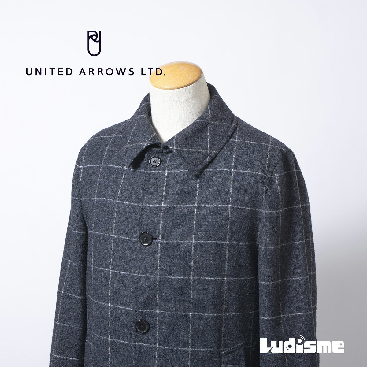 楽天市場】ロロピアーナ ユナイテッドアローズ チェスターコートの通販