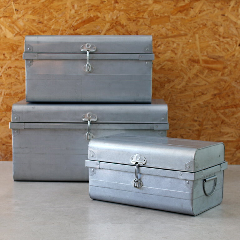 楽天市場】ブリキ トランク boxの通販