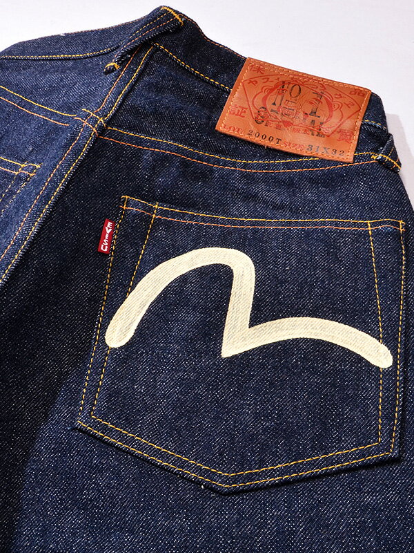 EVISU エヴィス ジーンズ デニム Lot.2000T NO1 トラ耳 メンズ