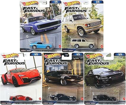 楽天市場】fast and furious ホットウィール セットの通販